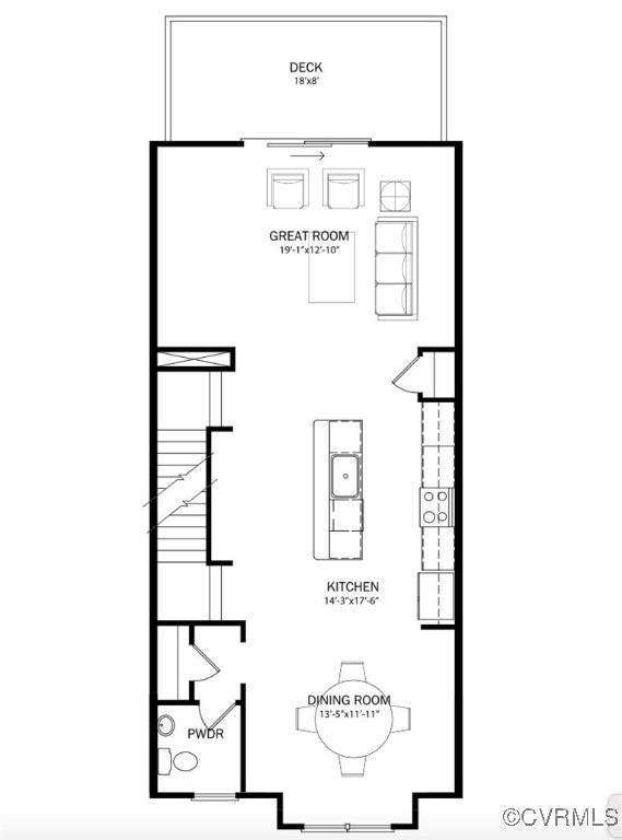 15313 Sunray Way, Chesterfield, VA 23832 - home floor plan