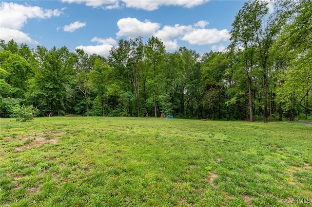 42 Mt Elba Rd, Columbia, VA 23038 - view of grassy yard with a wooded view