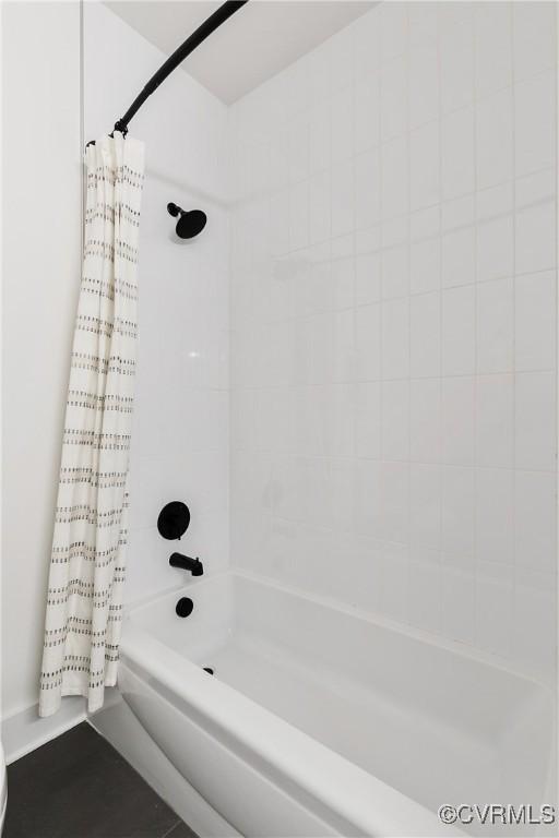1613 Pulaski St, Richmond, VA 23222 - full bathroom with shower / bathtub combination with curtain