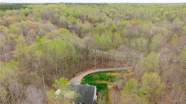 1635 Dorset Meadows Ln, Powhatan, VA 23139 - bird's eye view of a forest