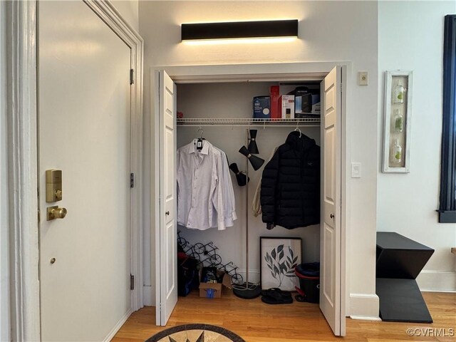 view of closet