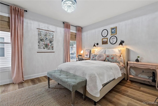 703 W Vaughan Rd, Hanover, VA 23005 - bedroom featuring wood finished floors and baseboards