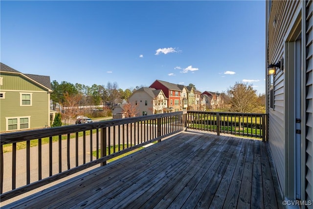 6328 Gossamer Aly, Moseley, VA 23120 - wooden terrace featuring a residential view