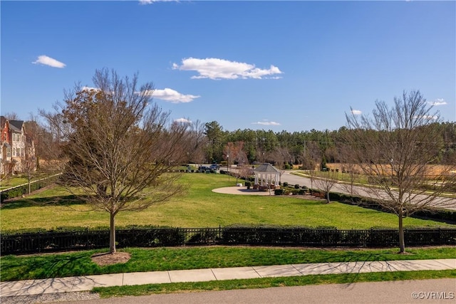 6328 Gossamer Aly, Moseley, VA 23120 - view of home's community with a yard and fence
