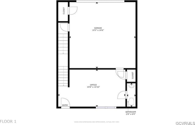 6328 Gossamer Aly, Moseley, VA 23120 - plan