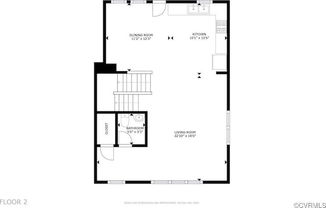 6328 Gossamer Aly, Moseley, VA 23120 - plan