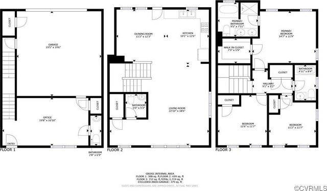 6328 Gossamer Aly, Moseley, VA 23120 - plan