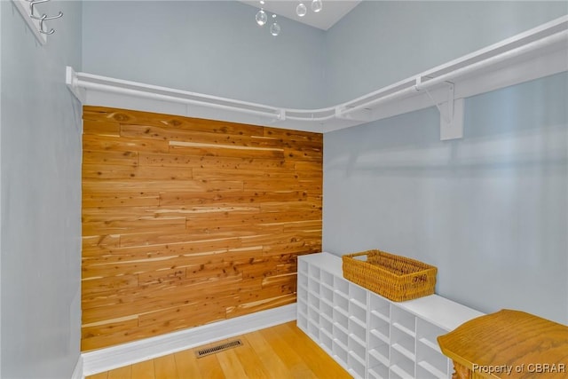 289 Oyster Shell Rd, Laneview, VA 22560 - spacious closet with wood finished floors