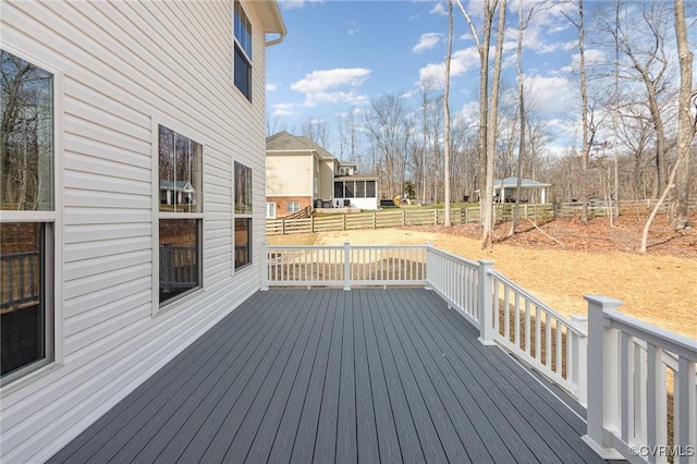 LOT73 Dove Ct, Louisa, VA 23024 - wooden terrace featuring fence