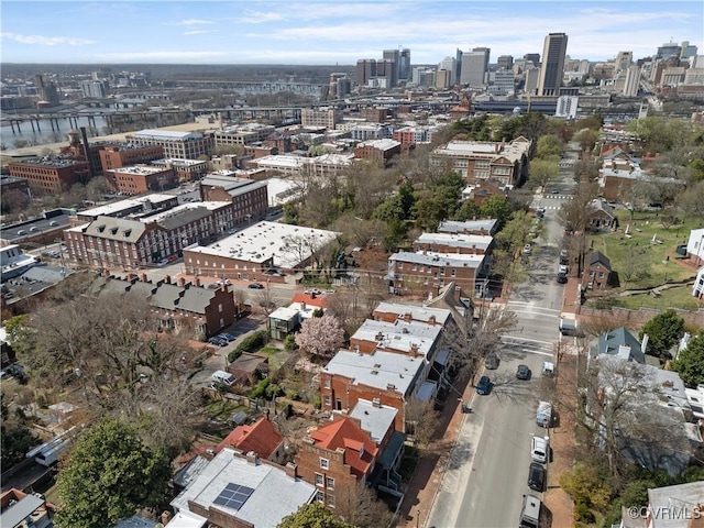 2515 E Grace St, Richmond, VA 23223 - bird's eye view featuring a view of city