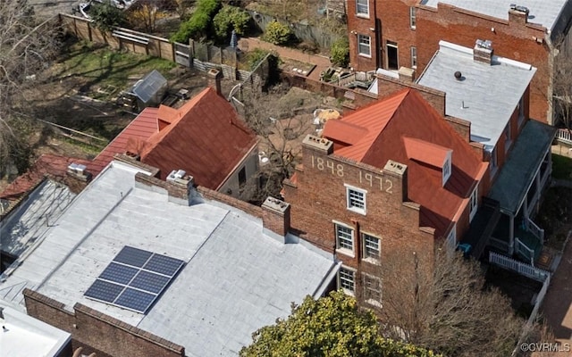 2515 E Grace St, Richmond, VA 23223 - drone / aerial view