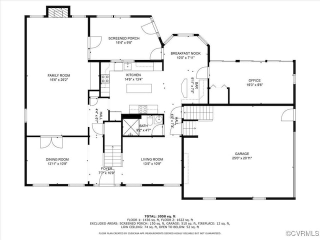 2810 Winterfield Rd, Midlothian, VA 23113 - view of floor plan / room layout