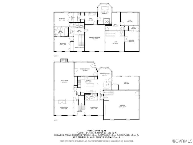 2810 Winterfield Rd, Midlothian, VA 23113 - view of floor plan / room layout