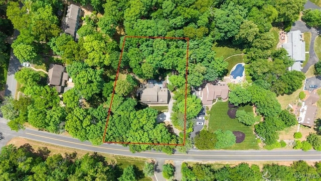 2810 Winterfield Rd, Midlothian, VA 23113 - view of property location featuring property parcel outlined
