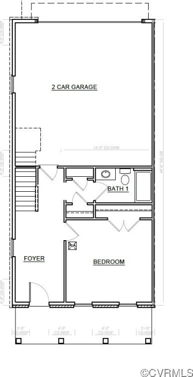 12161 Morning Walk, Henrico, VA 23233 - floor plan / room layout
