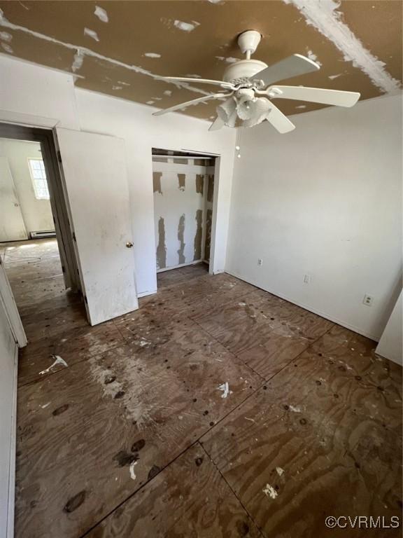 1090 Dry Bread Rd, Emporia, VA 23847 - unfurnished bedroom featuring a closet
