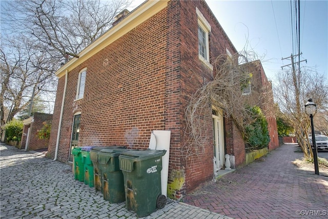 2200 E Grace St, Richmond, VA 23223 - view of home's exterior with brick siding