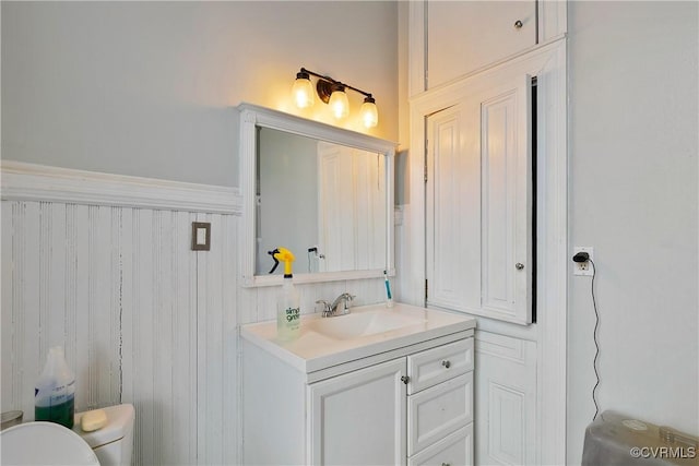 2200 E Grace St, Richmond, VA 23223 - half bath featuring toilet and vanity