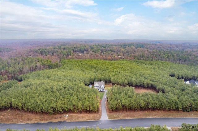 7324 Bailie Dr, Mechanicsville, VA 23111 - aerial view with a view of trees