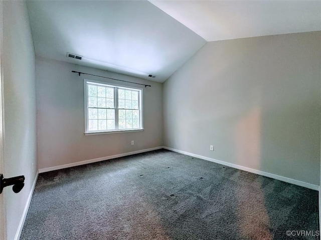 14312 Ashdale Way, Chesterfield, VA 23832 - unfurnished room with carpet, lofted ceiling, and baseboards