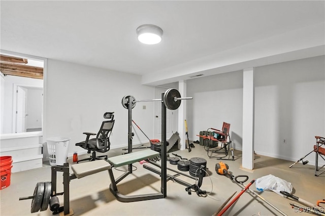 2407 Crawley Rd, Cullen, VA 23924 - view of exercise area