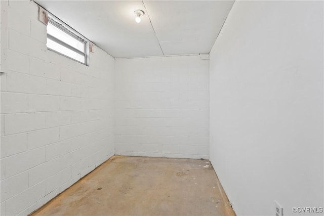 2407 Crawley Rd, Cullen, VA 23924 - below grade area featuring concrete block wall