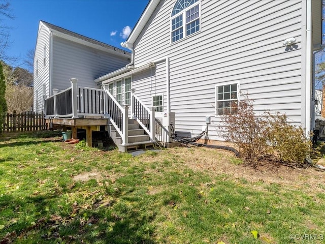 10107 Heritage Ln, Glen Allen, VA 23060 - back of house with a deck