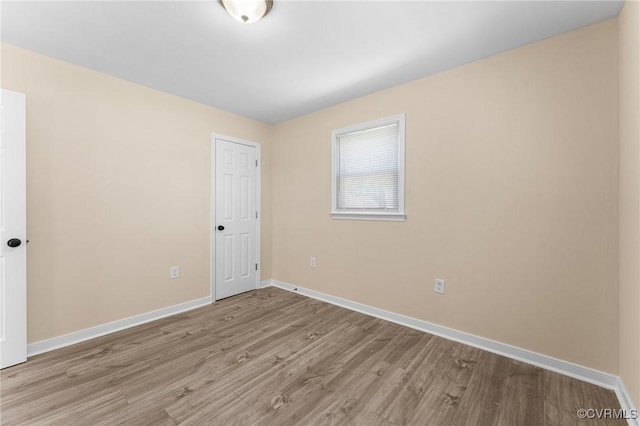 1713 Boydton Plank Rd, Petersburg, VA 23805 - empty room with baseboards and wood finished floors