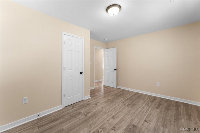 1713 Boydton Plank Rd, Petersburg, VA 23805 - empty room featuring baseboards and wood finished floors