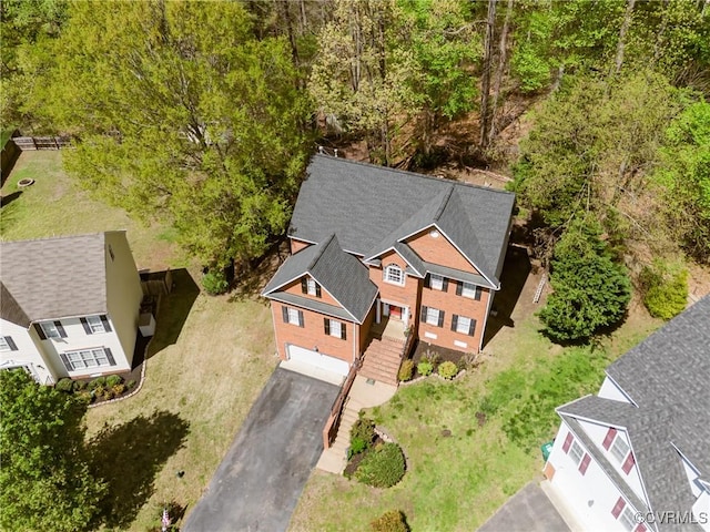 aerial view