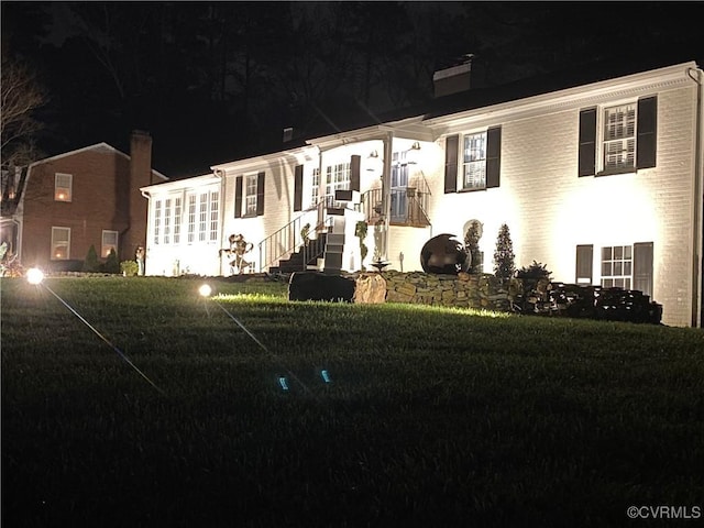 8203 Overbury Rd, Richmond, VA 23227 - view of front of house featuring a yard