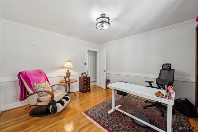 8203 Overbury Rd, Richmond, VA 23227 - office space featuring ornamental molding and wood finished floors