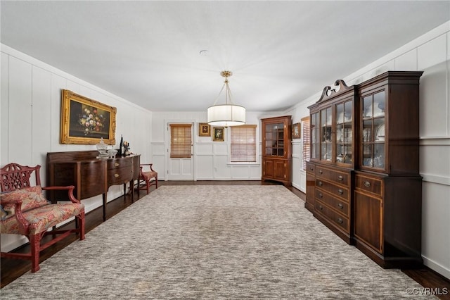 8203 Overbury Rd, Richmond, VA 23227 - dining room featuring a decorative wall