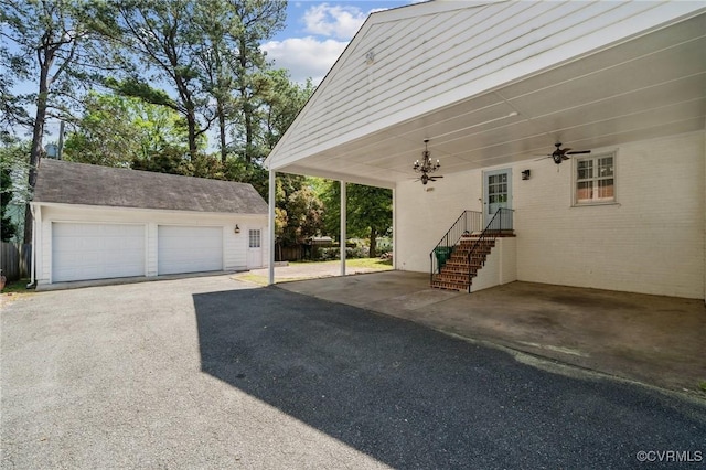8203 Overbury Rd, Richmond, VA 23227 - exterior space with ceiling fan