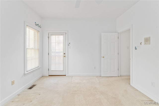 14007 Spring Rd, Montpelier, VA 23192 - carpeted spare room featuring ceiling fan and baseboards