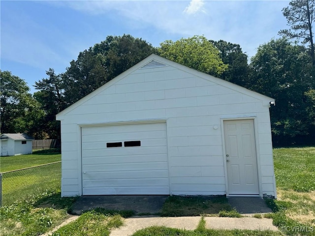 111 N Battery St, Highland Springs, VA 23075 - view of detached garage