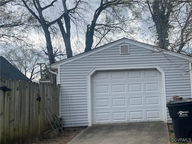 309 Royal Oak Ave, Colonial Heights, VA 23834 - garage featuring concrete driveway