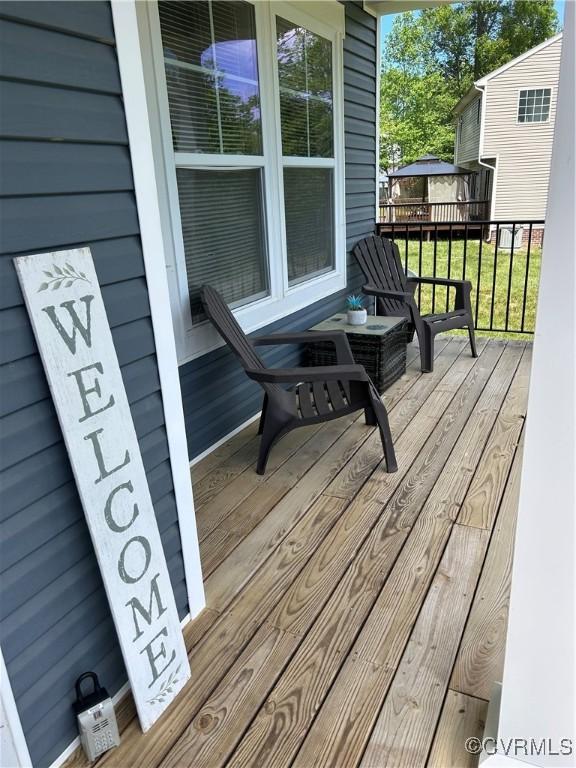 11418 Parrish Creek Ln, Chesterfield, VA 23832 - view of porch
