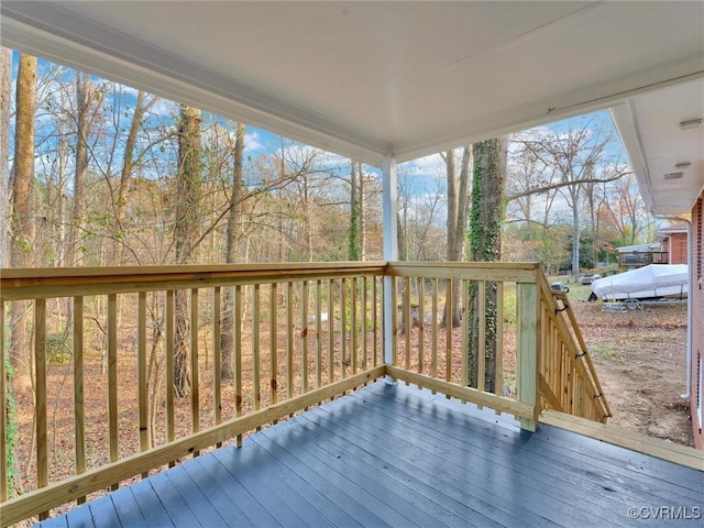 3519 Murchies Hill Rd, Chesterfield, VA 23234 - view of wooden terrace