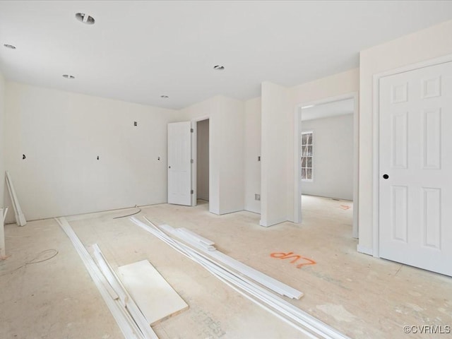 view of unfurnished bedroom