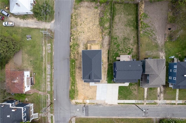 drone / aerial view featuring a residential view