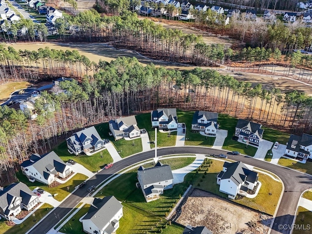 18525 Cove Creek Dr, Moseley, VA 23120 - aerial view featuring a residential view