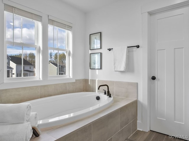18525 Cove Creek Dr, Moseley, VA 23120 - full bathroom with a garden tub