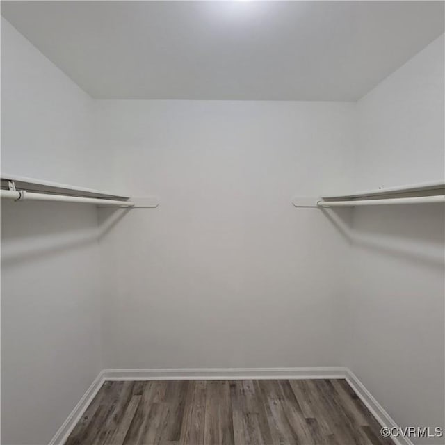 19164 Woodsons Mill Rd, Beaverdam, VA 23015 - spacious closet with dark wood finished floors