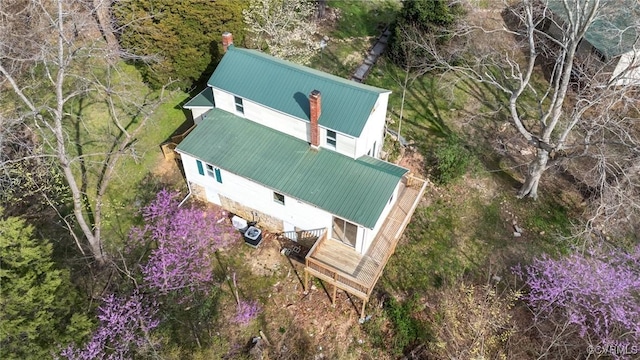 1413 First Rock Rd, Prospect, VA 23960 - aerial view