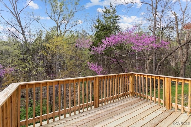 1413 First Rock Rd, Prospect, VA 23960 - view of wooden terrace