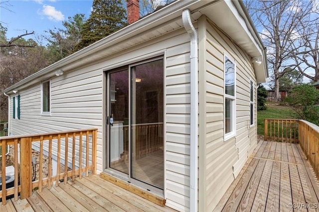 1413 First Rock Rd, Prospect, VA 23960 - view of wooden terrace