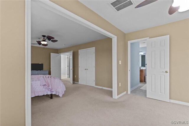 10011 Loblolly Ter, Amelia, VA 23002 - bedroom featuring carpet flooring, baseboards, and a ceiling fan
