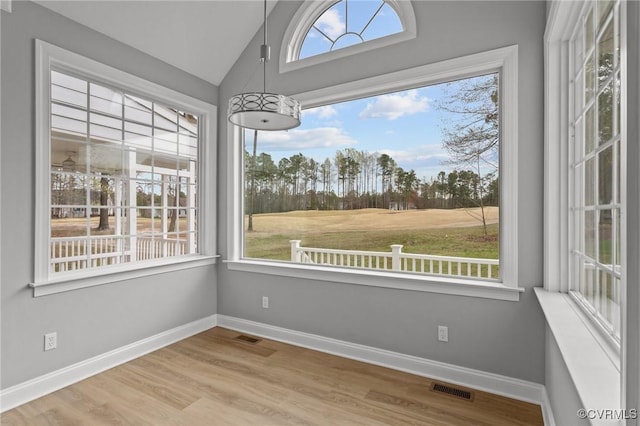11421 Regal Ter, Providence Forge, VA 23140 - unfurnished sunroom featuring plenty of natural light and lofted ceiling