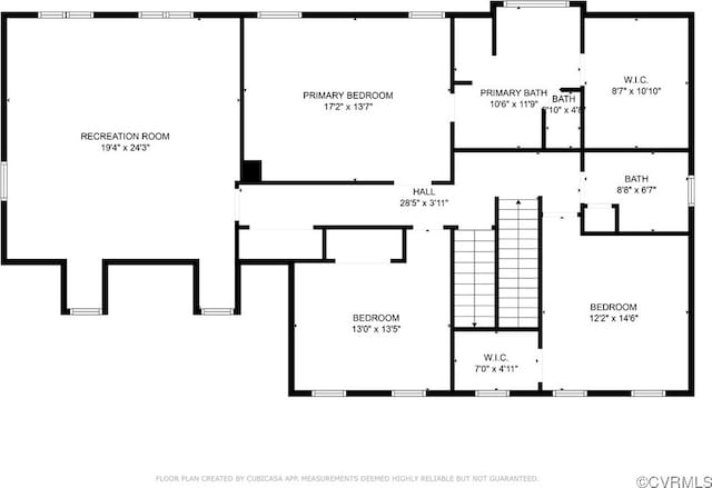 11421 Regal Ter, Providence Forge, VA 23140 - floor plan / room layout